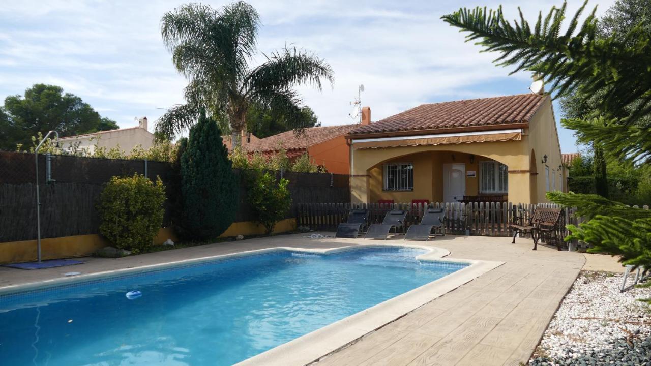 Xalet Piscina Privada Ibiscus Villa L'Ametlla de Mar Exterior photo